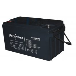 12V/65Ah PaqPOWER VRLA battery 10 years Extended