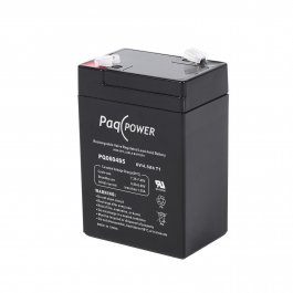 6V/4.5Ah PaqPOWER VRLA battery 5 years Superior