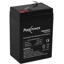 6V/5Ah PaqPOWER VRLA battery 5 years Superior