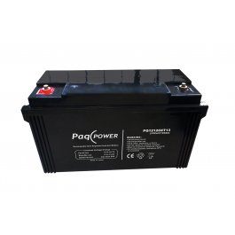 12V/120Ah PaqPOWER VRLA battery 10 years Extended
