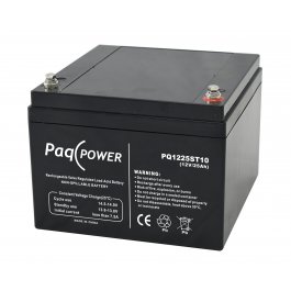 12V/25Ah PaqPOWER VRLA battery 5 years Superior
